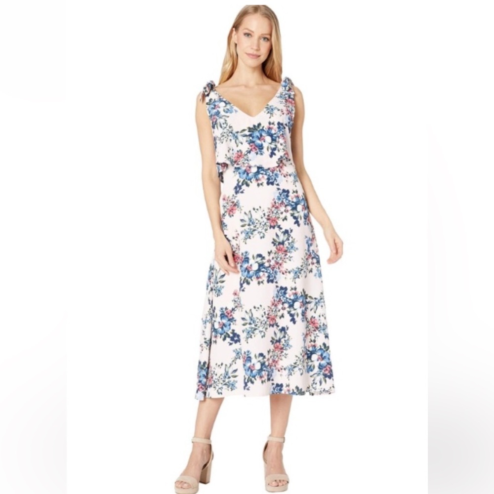 NWT Nordstrom Bobeau Women's Sleeveless Floral Dress XL